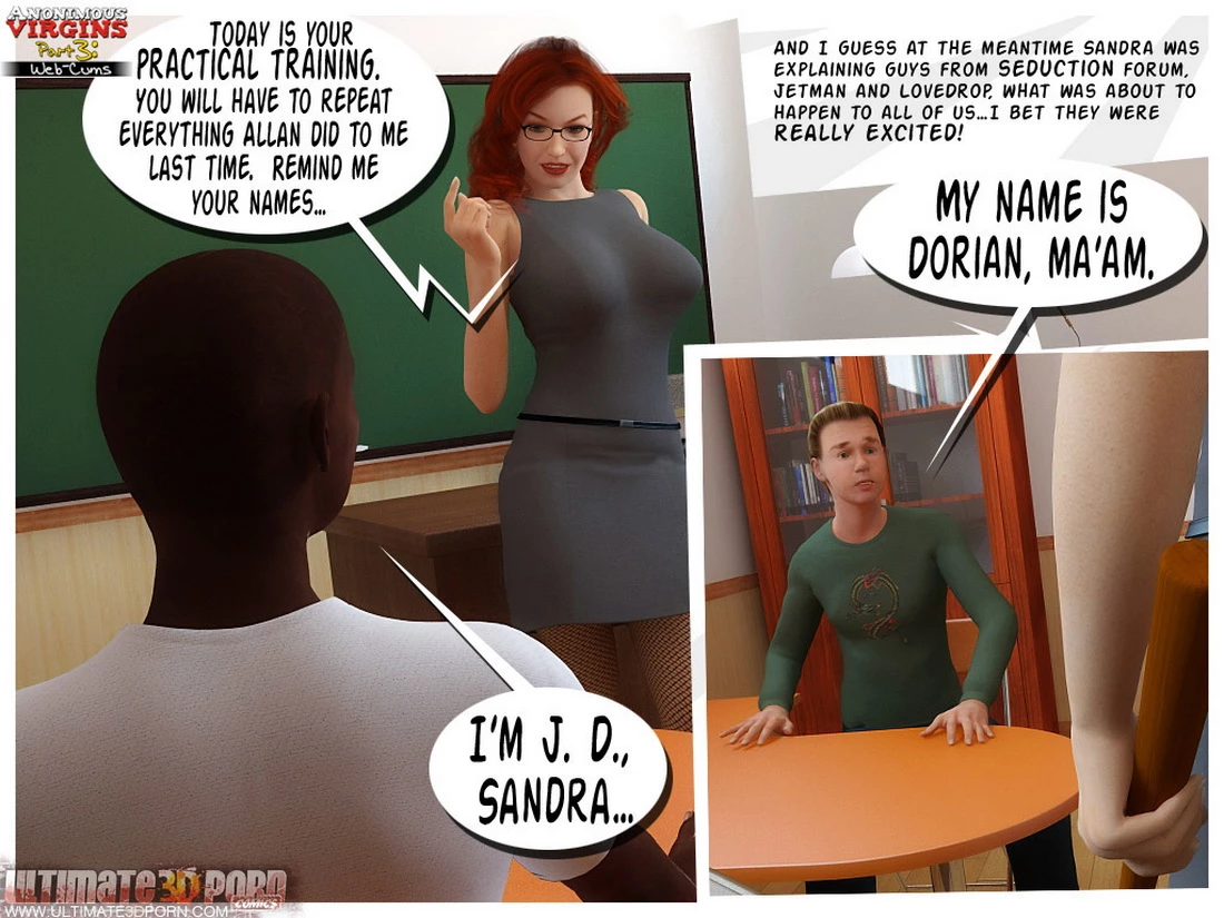 Anonymous Virgins 3 - Web-Cums porn comic picture 12