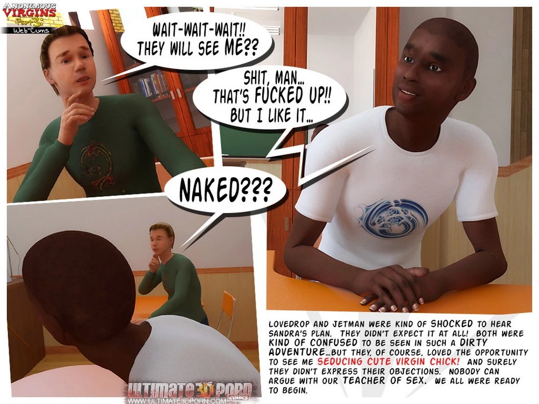 Anonymous Virgins 3 - Web-Cums porn comic picture 14