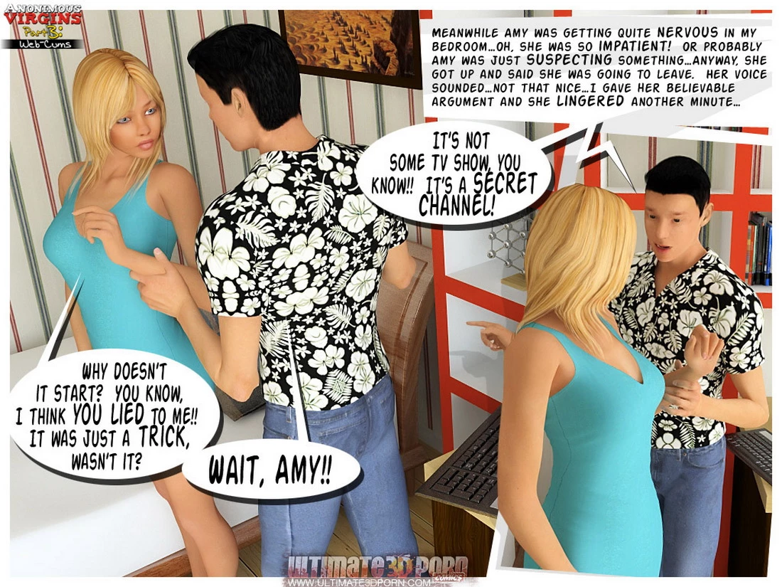 Anonymous Virgins 3 - Web-Cums porn comic picture 15