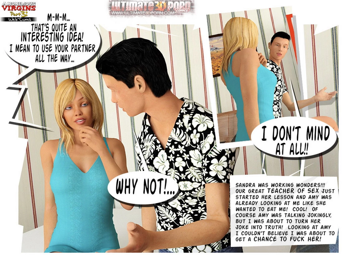 Anonymous Virgins 3 - Web-Cums porn comic picture 18