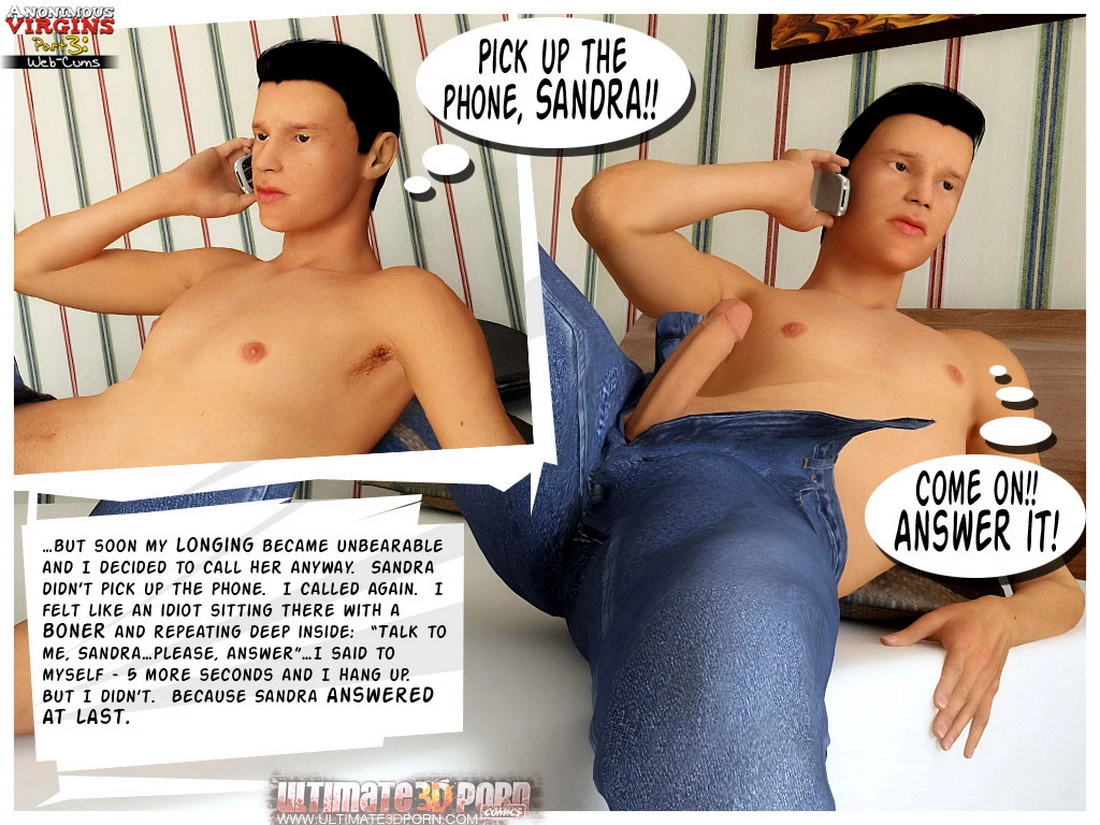 Anonymous Virgins 3 - Web-Cums porn comic picture 3