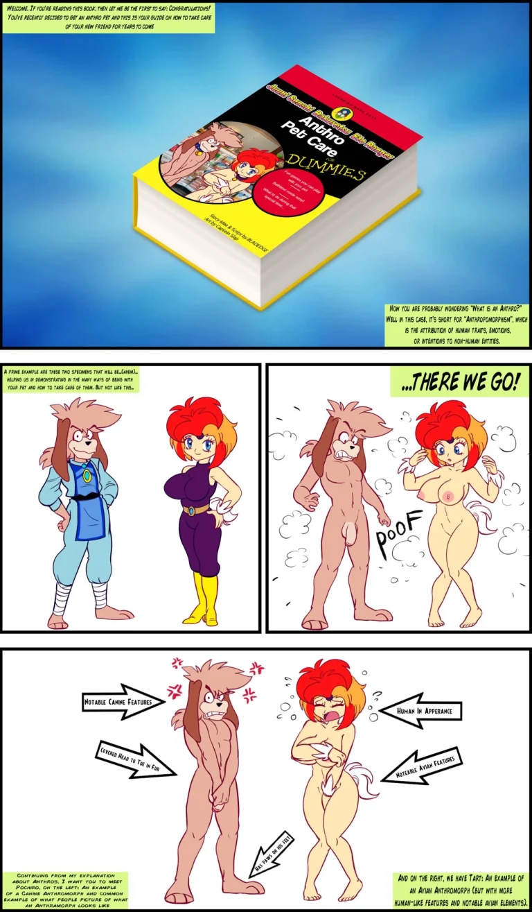 Anthro Pet Care for Dummies porn comic picture 2