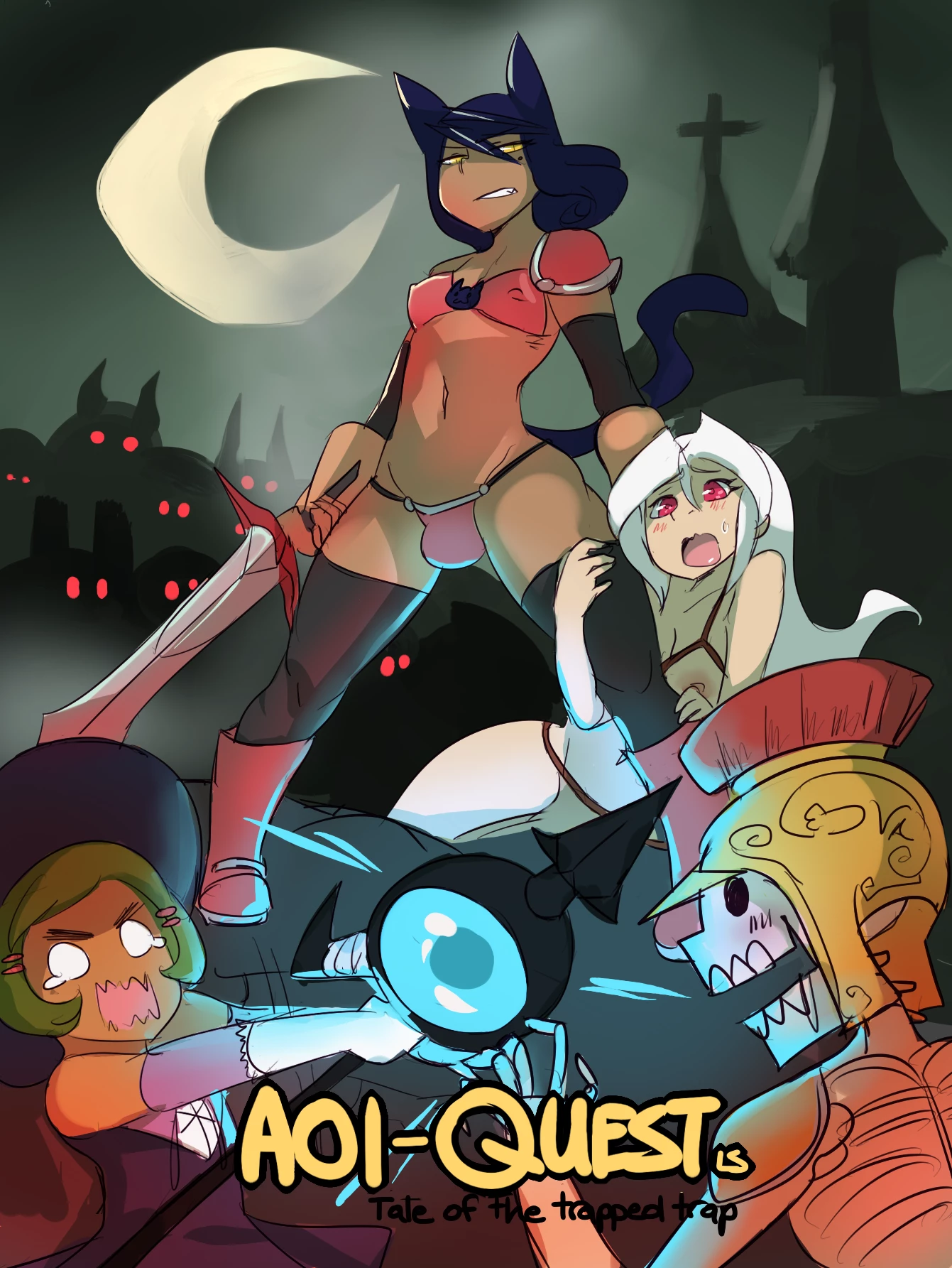 Aoi Quest porn comic picture 1