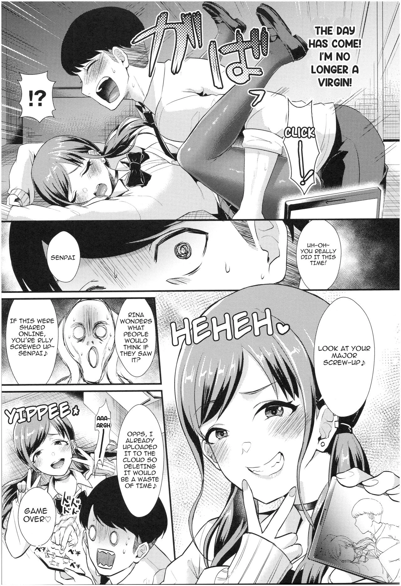 Aoranaide Kouhai-chan! porn comic picture 5
