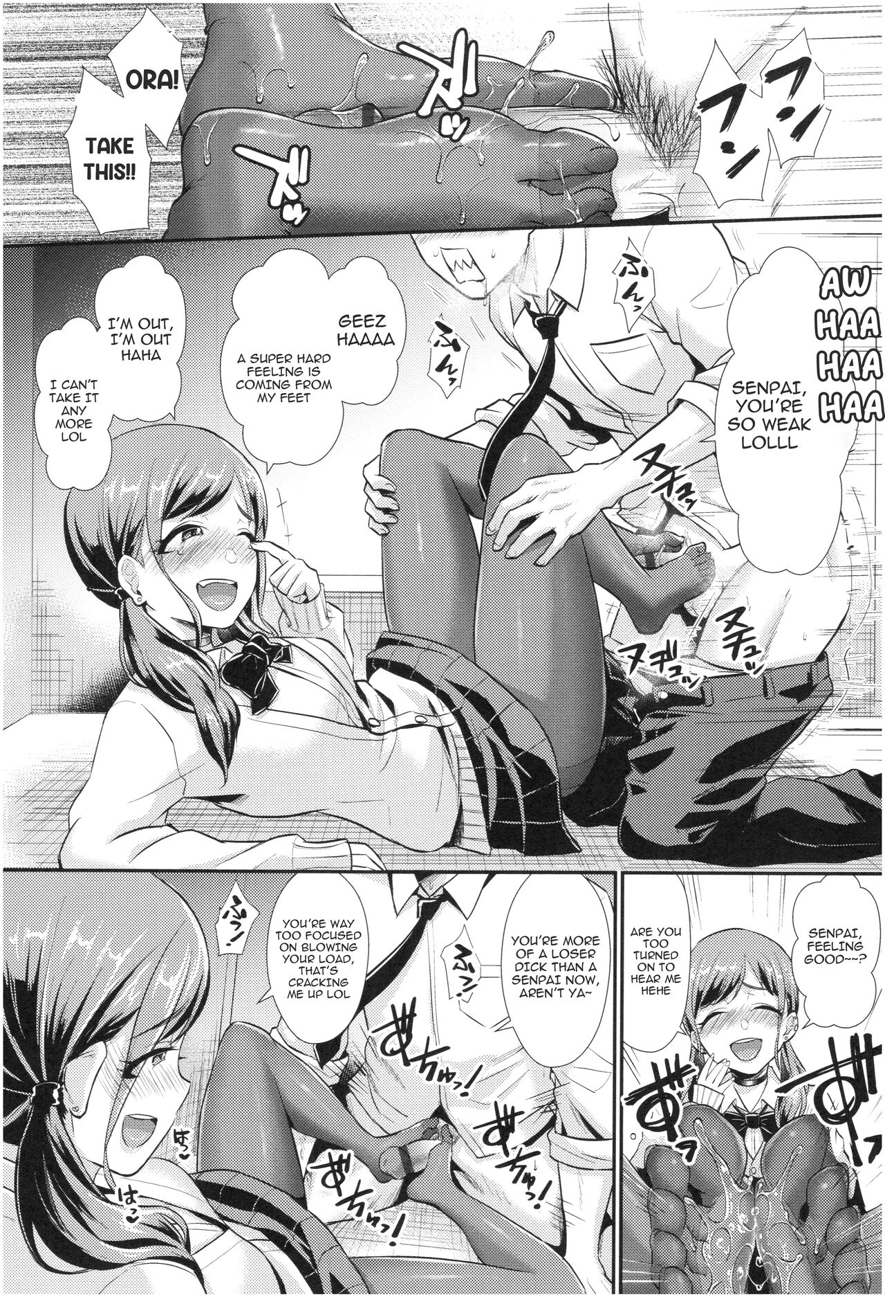 Aoranaide Kouhai-chan! porn comic picture 8