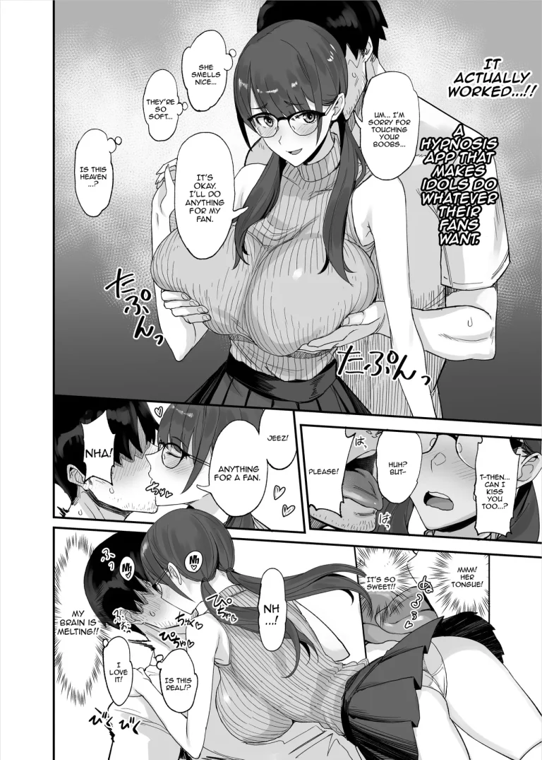 App That Makes Idols Grant Any Request From A Fan | Fan no Onegai Kiichau Appli porn comic picture 4