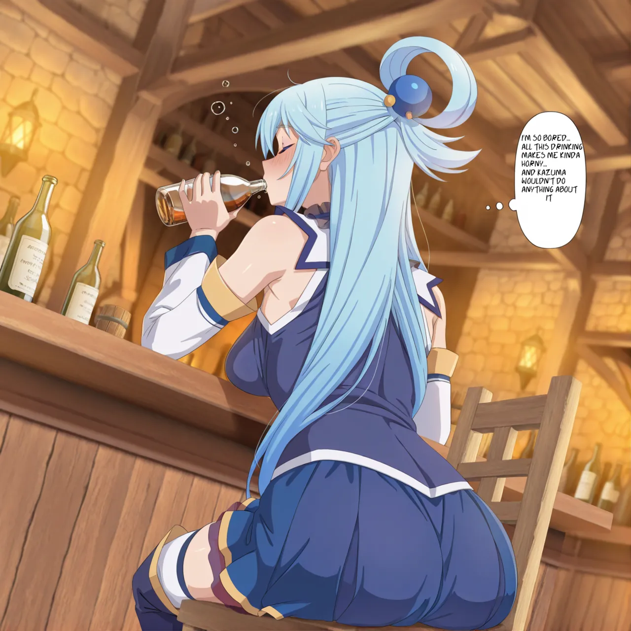 Aqua drunken adventures porn comic picture 1