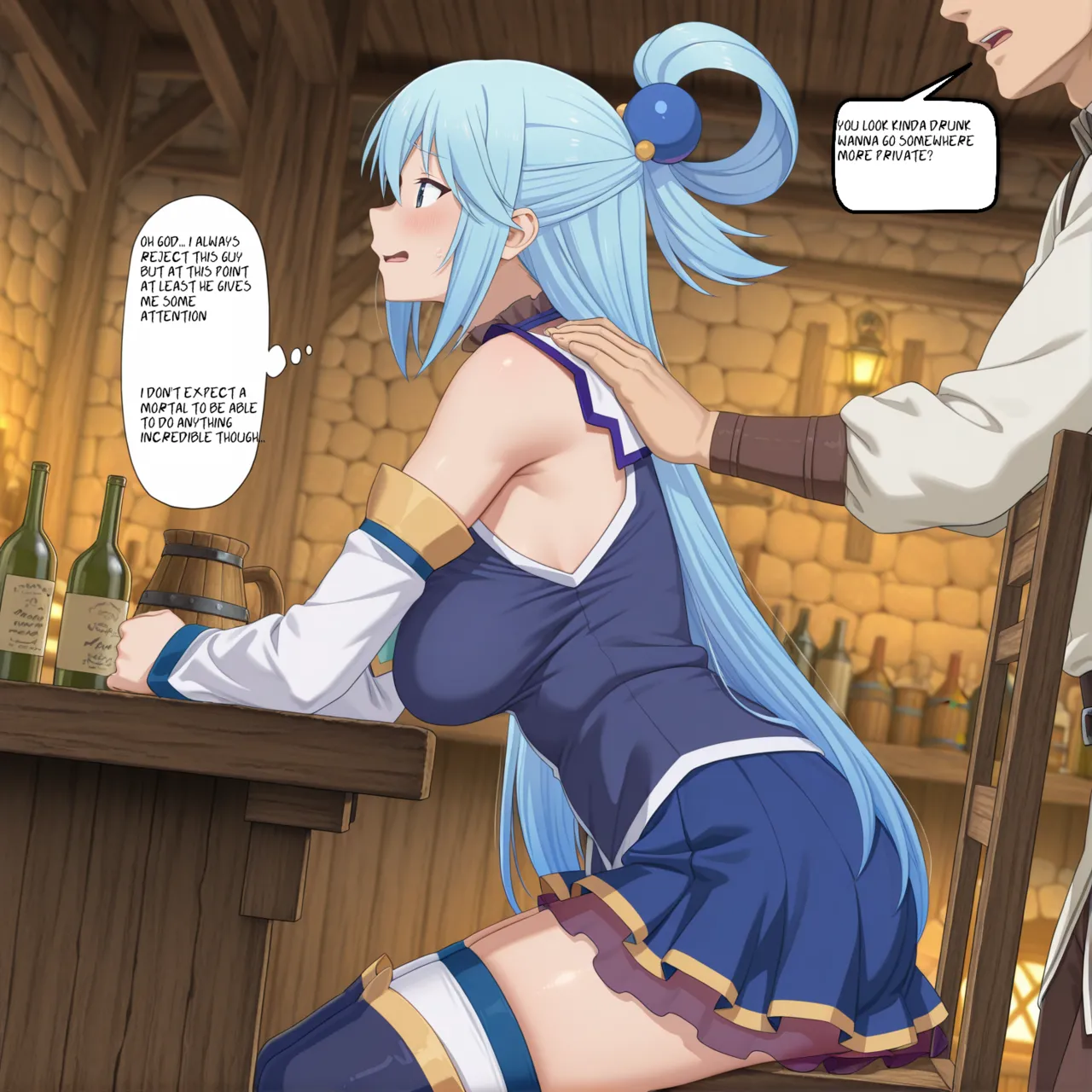 Aqua drunken adventures porn comic picture 2