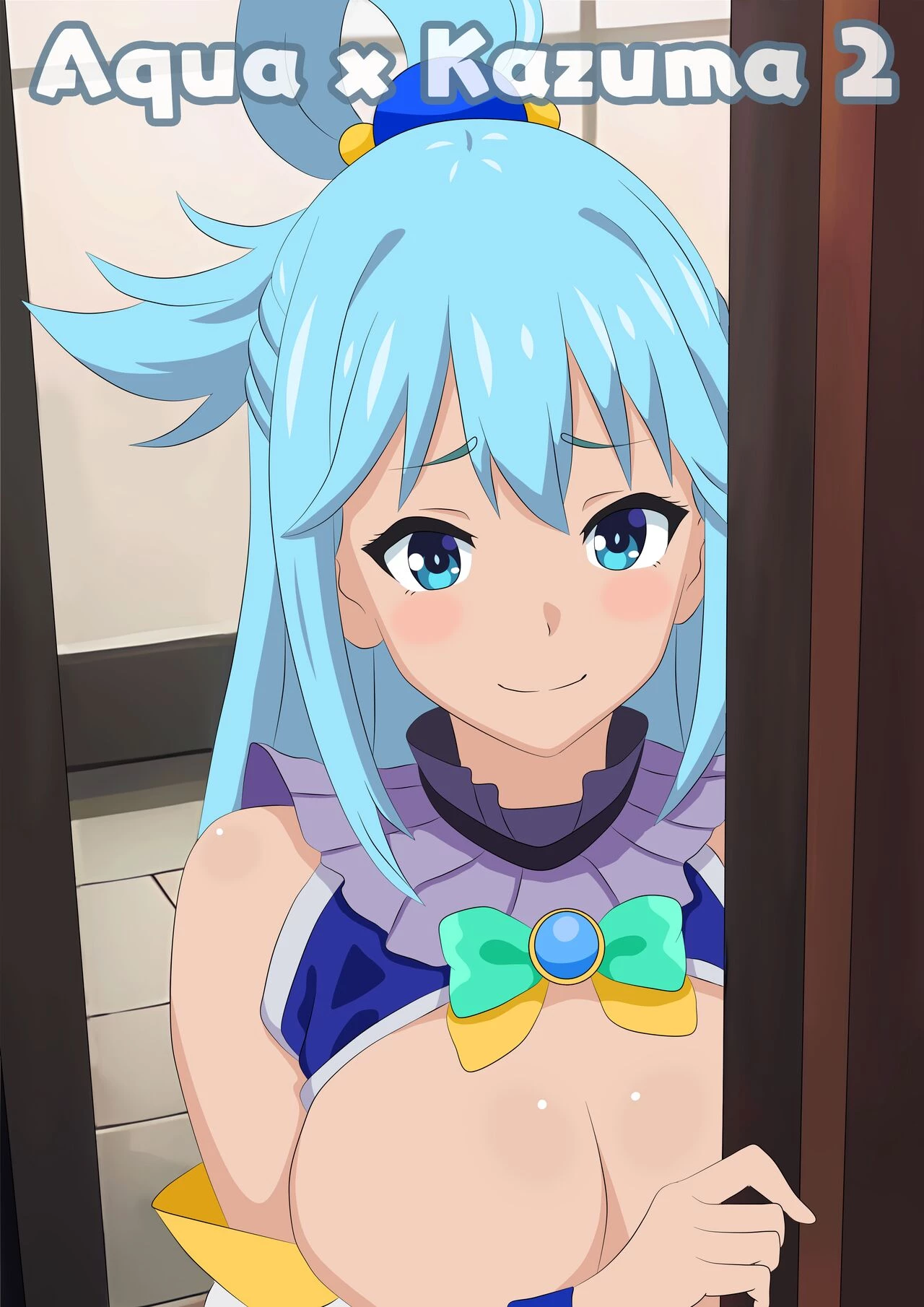 Aqua X Kazuma 2 porn comic picture 1