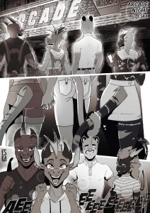 Arcade Night porn comic picture 1