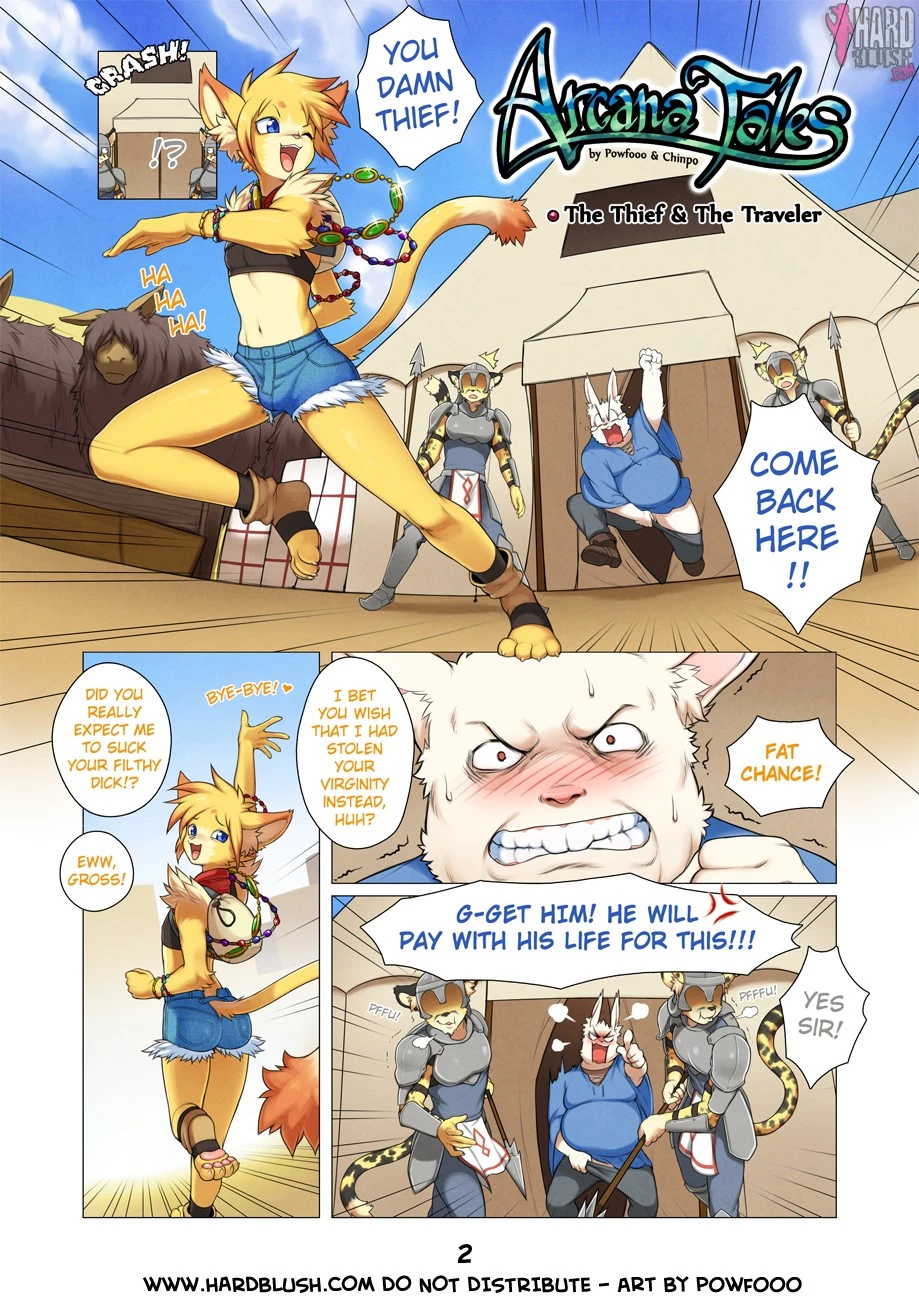 Arcana Tale: The Thief and The Traveler porn comic picture 2