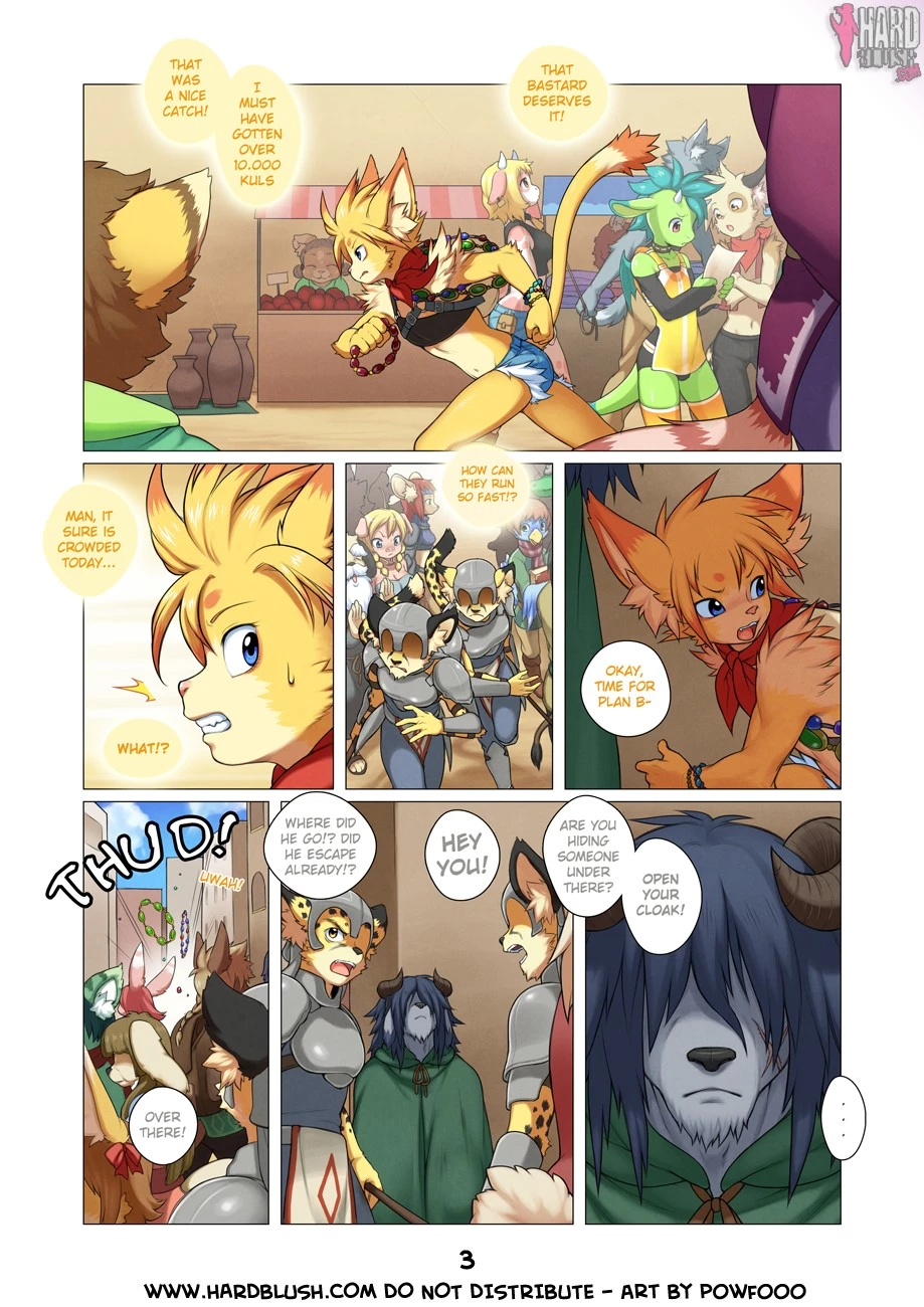 Arcana Tale: The Thief and The Traveler porn comic picture 3