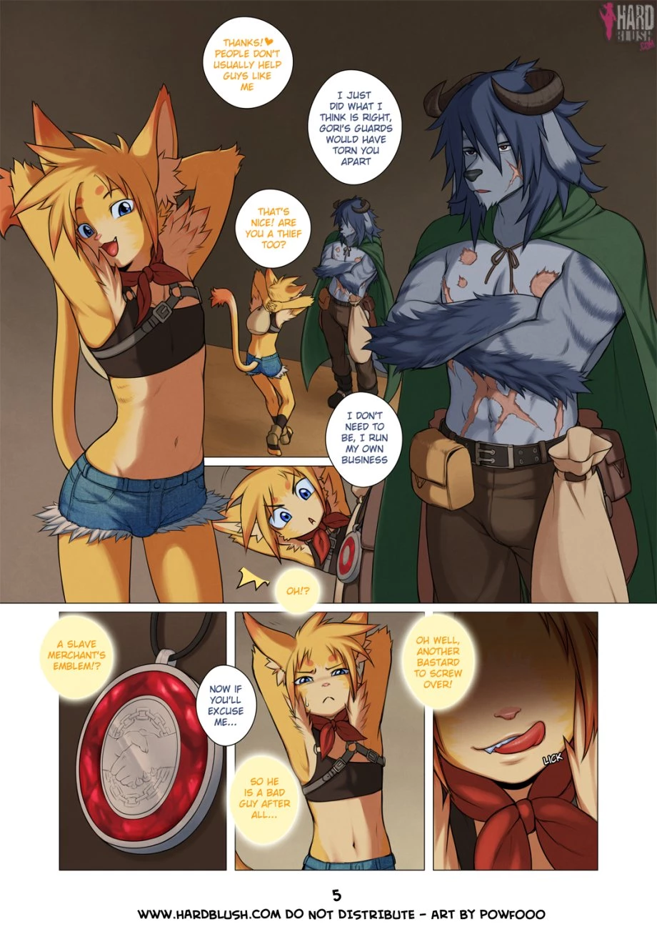 Arcana Tale: The Thief and The Traveler porn comic picture 5