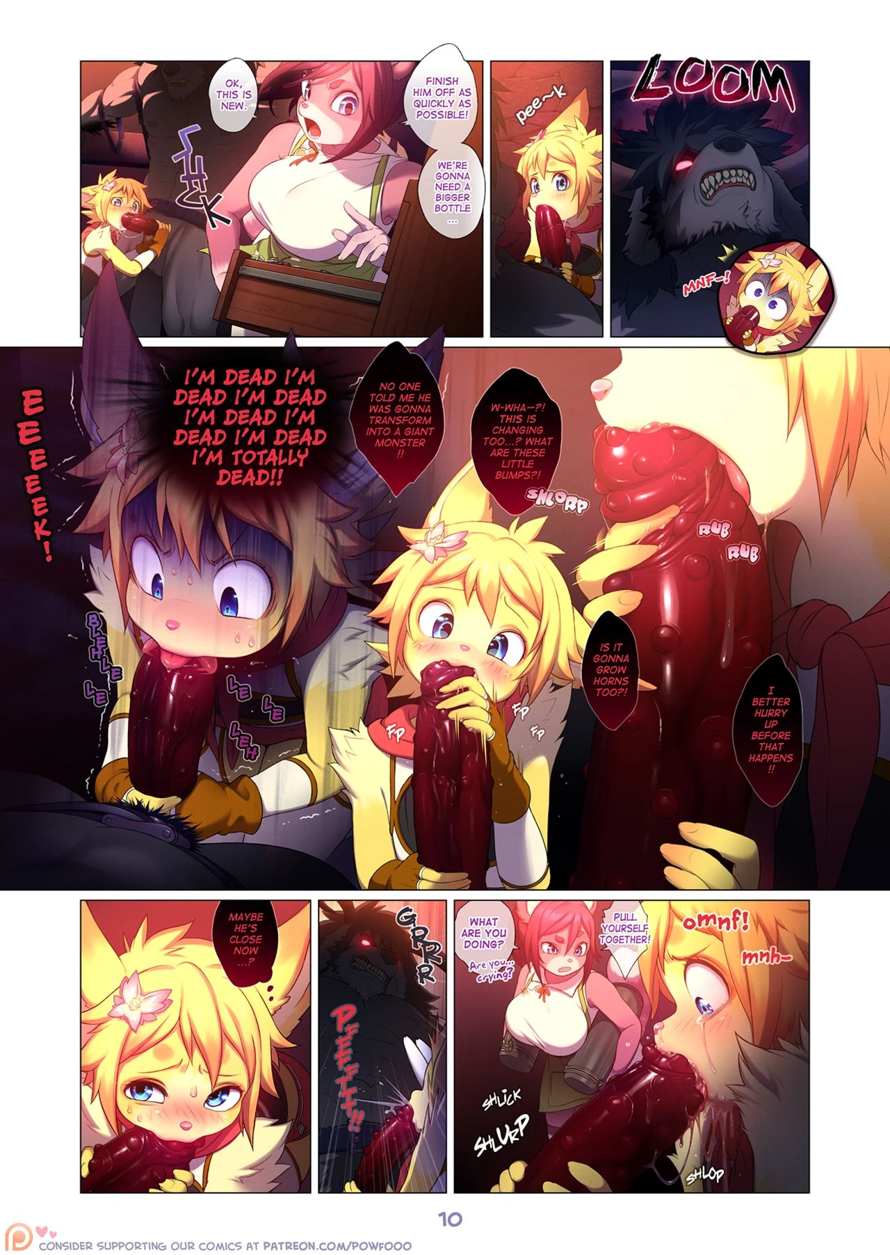 Arcana Tales Chapter 2: The Alchemist and The Beast porn comic picture 10