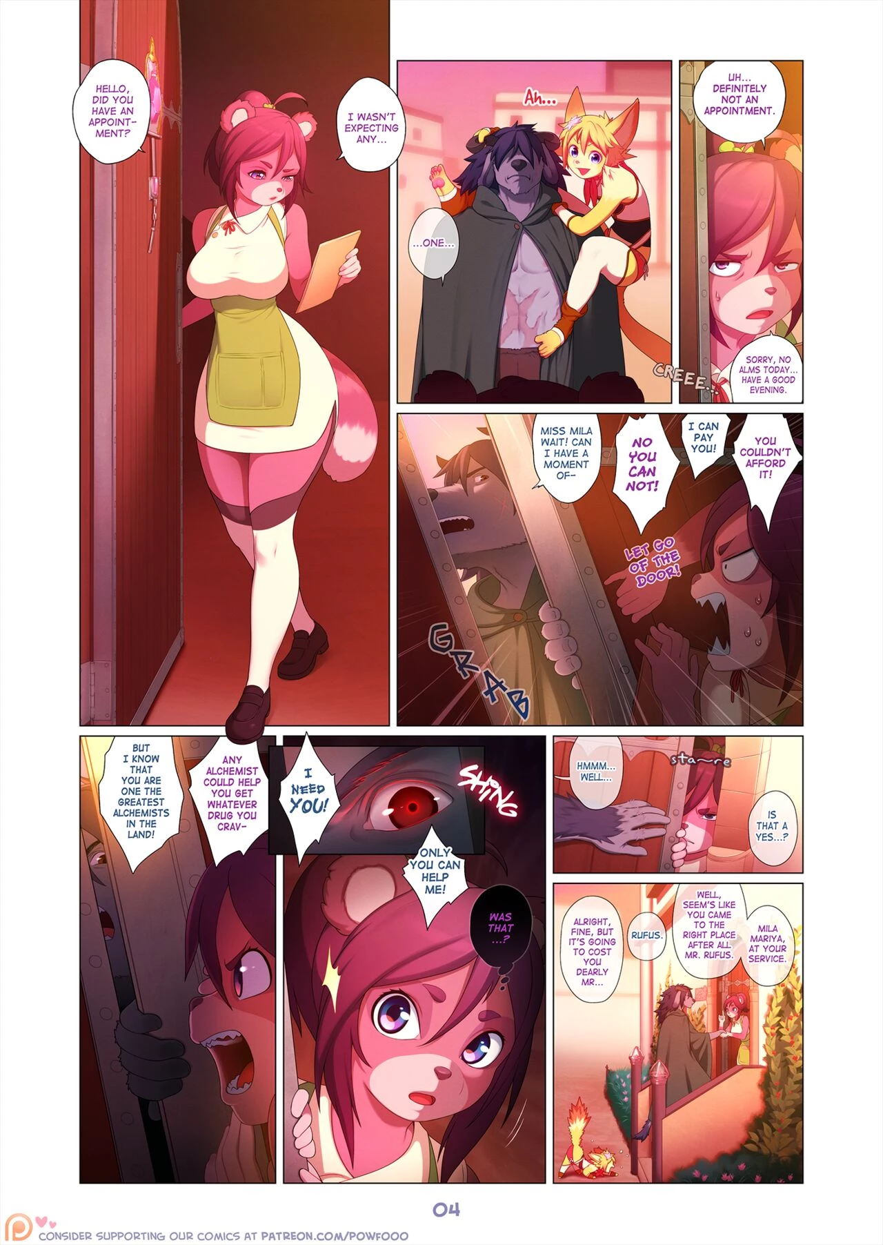 Arcana Tales Chapter 2: The Alchemist and The Beast porn comic picture 4