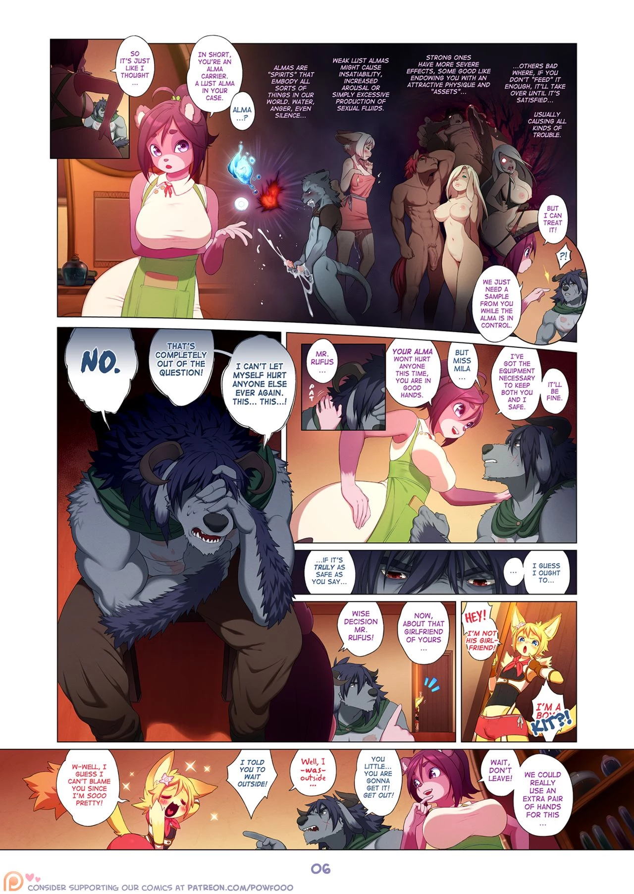Arcana Tales Chapter 2: The Alchemist and The Beast porn comic picture 6