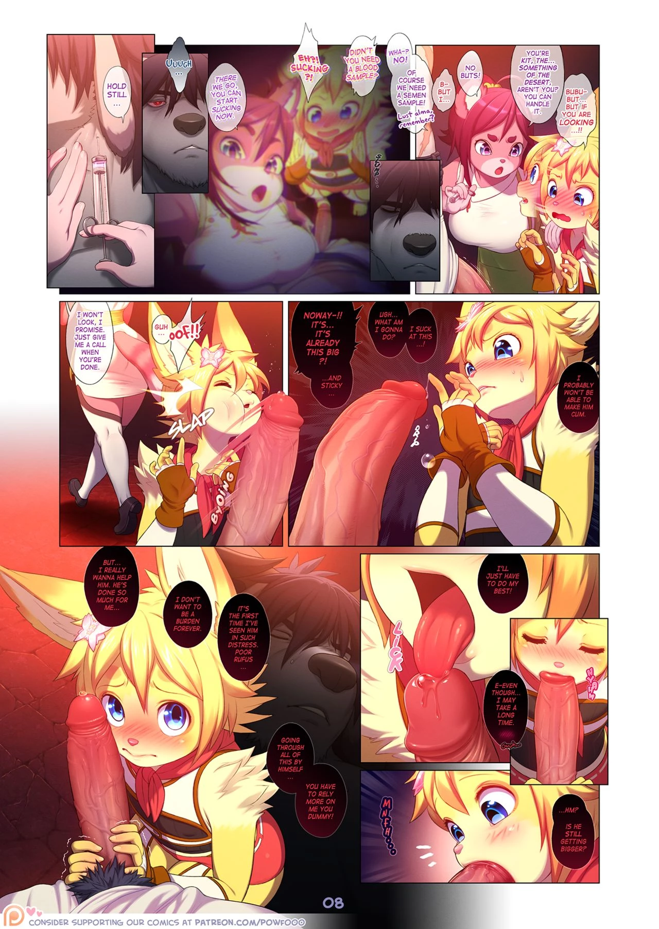 Arcana Tales Chapter 2: The Alchemist and The Beast porn comic picture 8