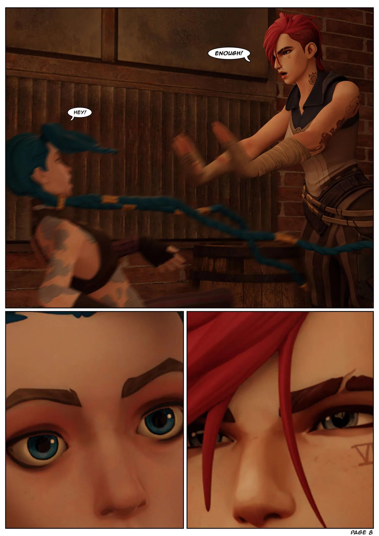 Arcane: Sisters of Zaun porn comic picture 10