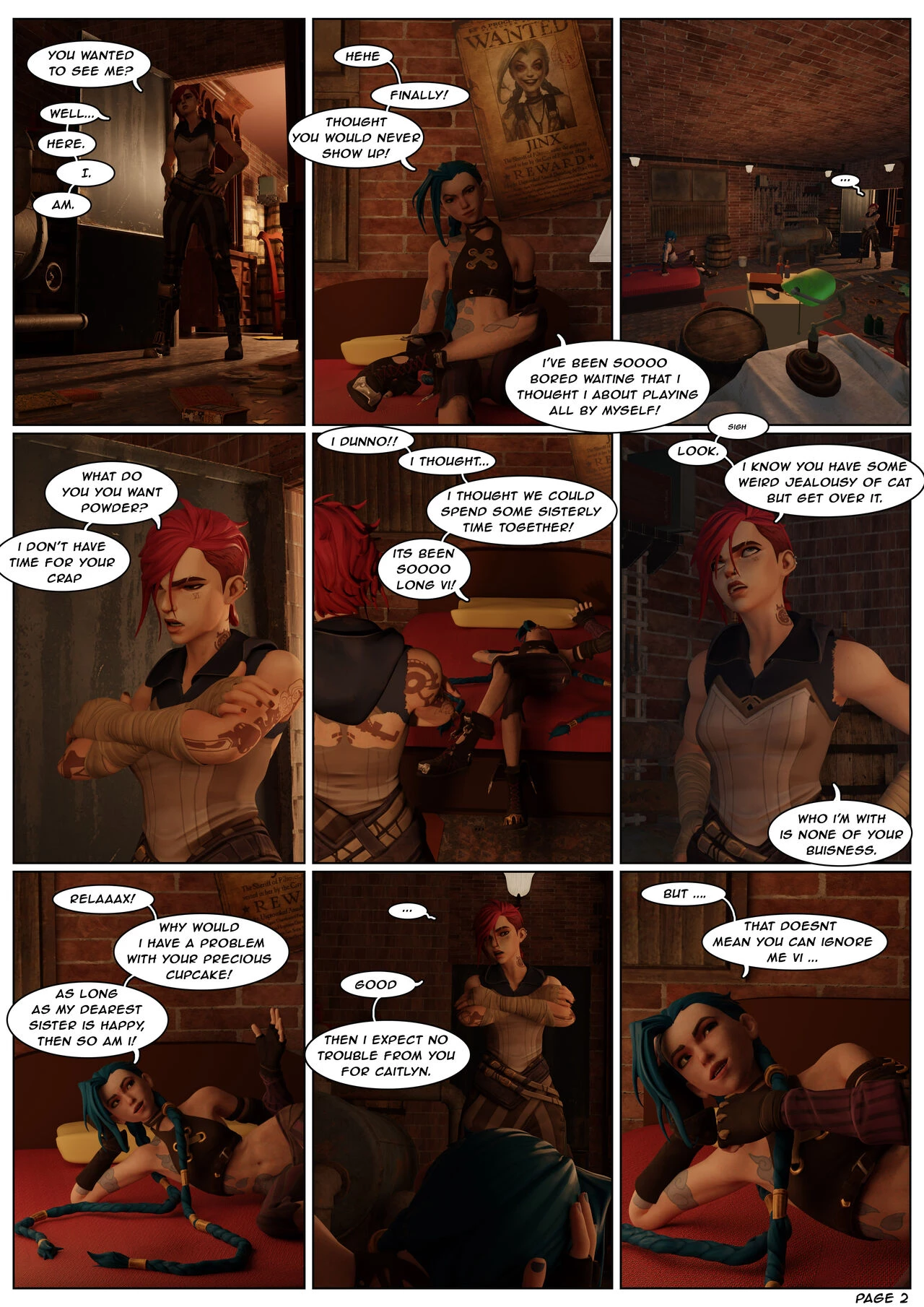 Arcane: Sisters of Zaun porn comic picture 4