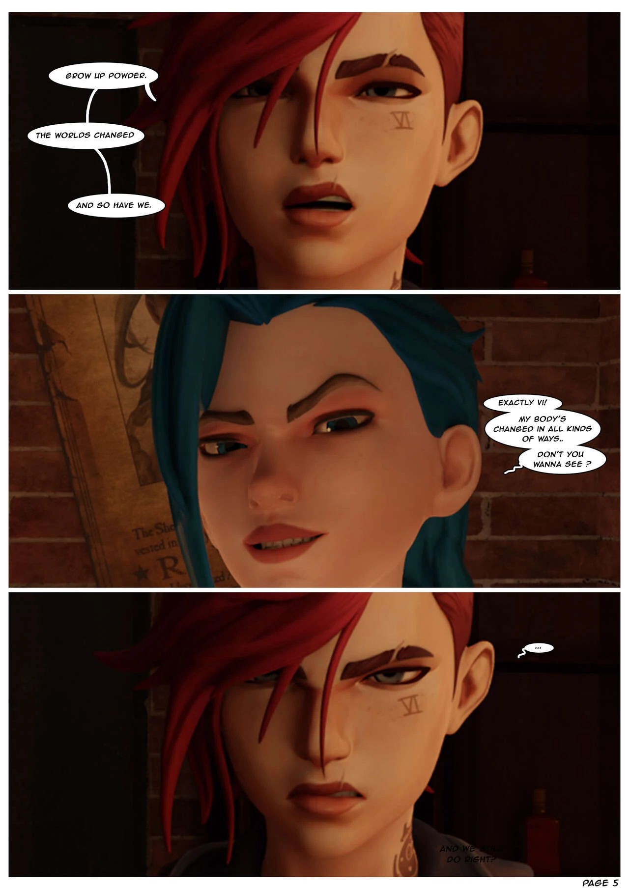 Arcane: Sisters of Zaun porn comic picture 7