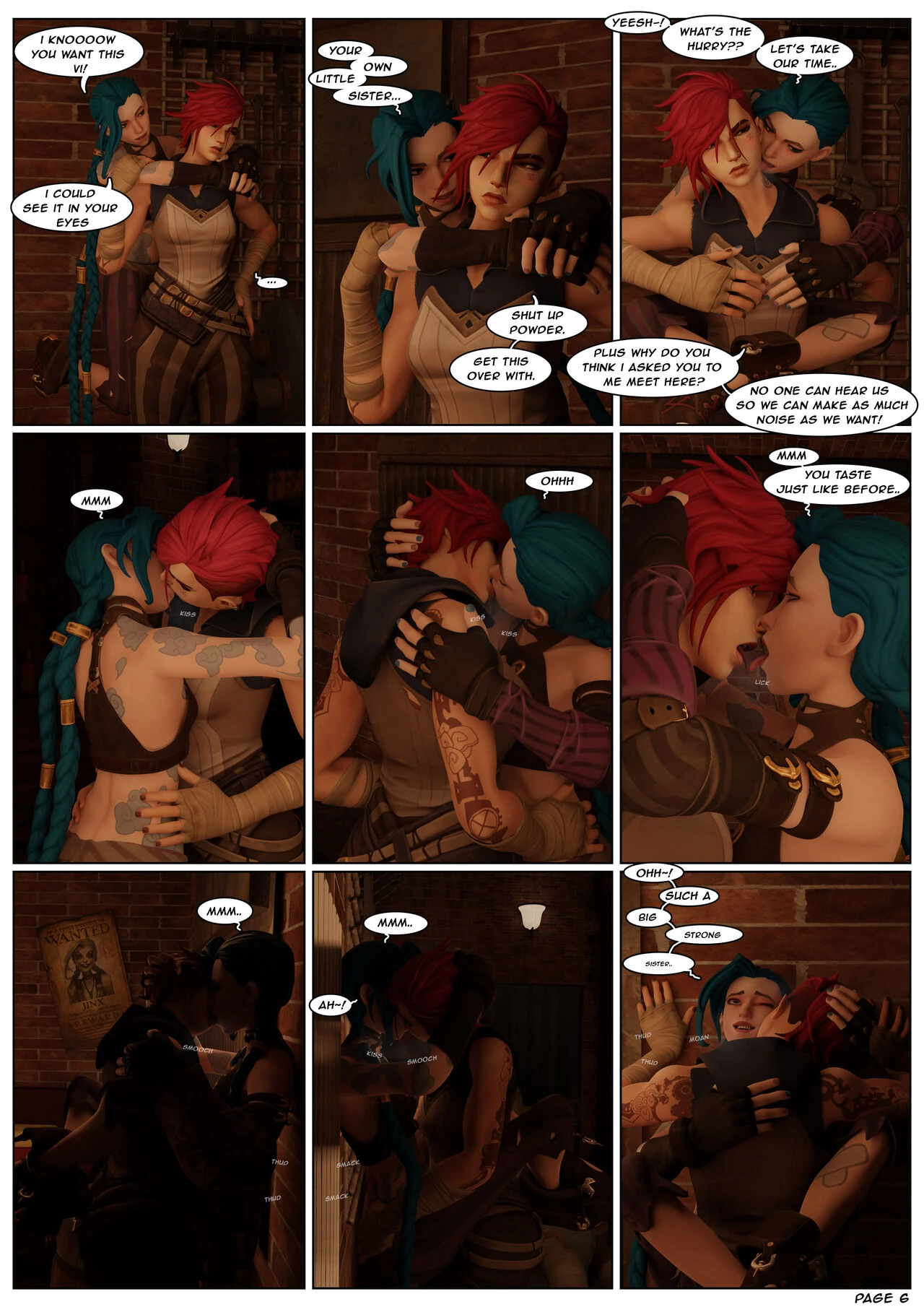 Arcane: Sisters of Zaun porn comic picture 8