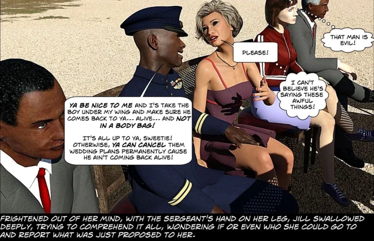 Army Bride porn comic picture 18