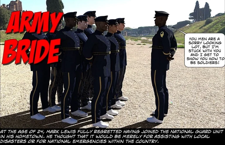 Army Bride porn comic picture 2