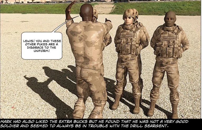 Army Bride porn comic picture 3