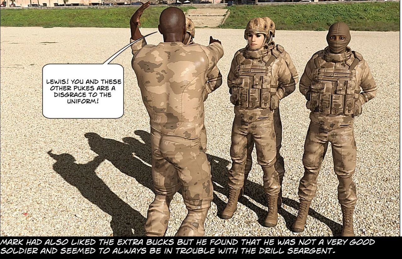 Army Bride porn comic picture 3