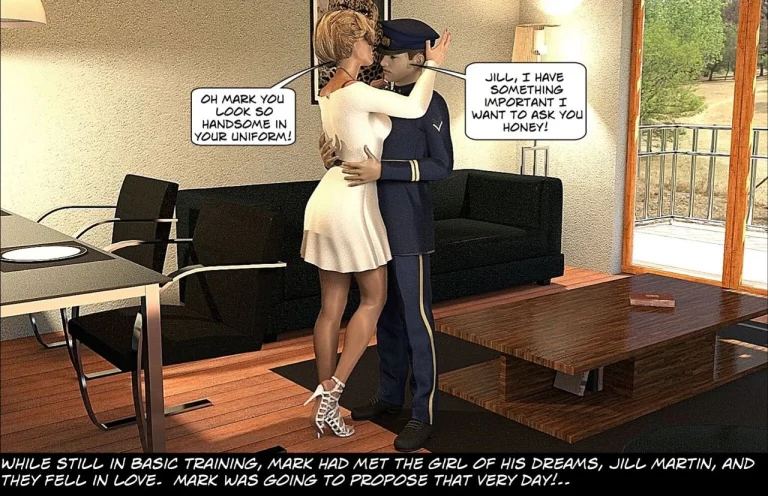 Army Bride porn comic picture 4