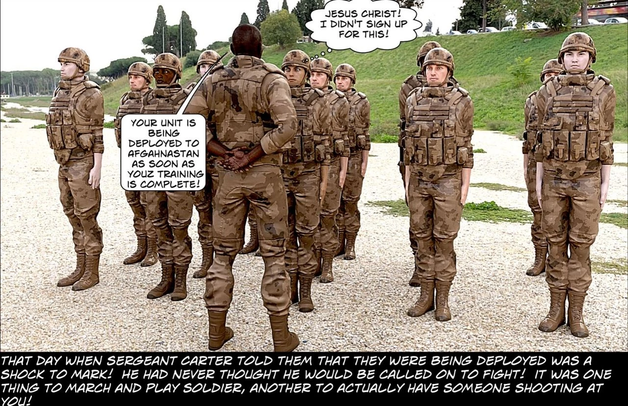 Army Bride porn comic picture 7