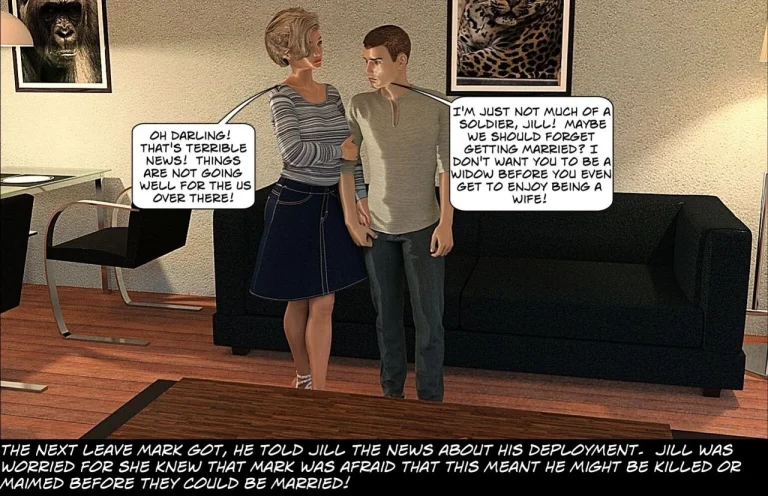 Army Bride porn comic picture 9