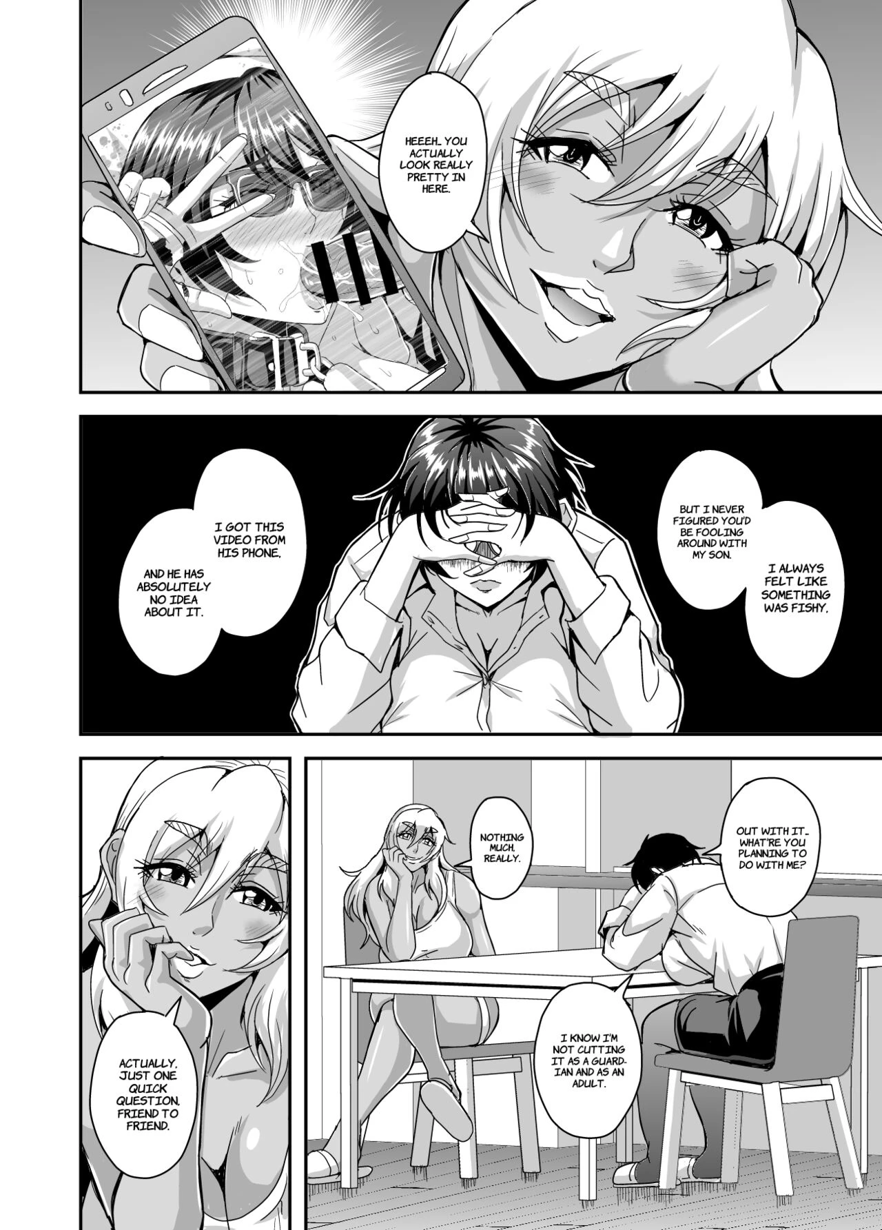 Arofour Dokushin BariCare Oba-san ga Yuujin no Musuko demo Aru Toshishita Danshi to no Kankei ni Hamaru Hanashi 3 Boshisoukan Hen porn comic picture 35