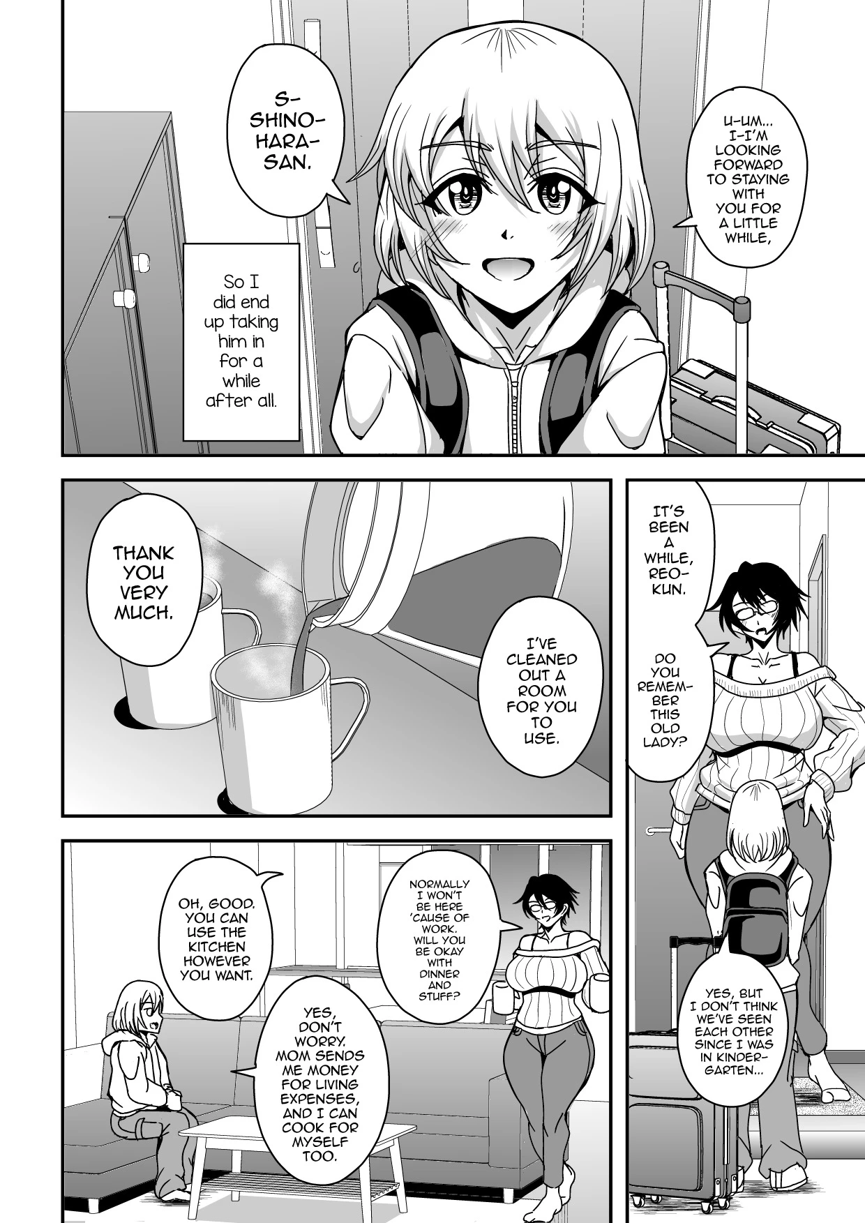 Arofour Dokushin BariCare Oba-san ga Yuujin no Musuko demo Aru Toshishita Danshi to no Kankei ni Hamaru Hanashi porn comic picture 3