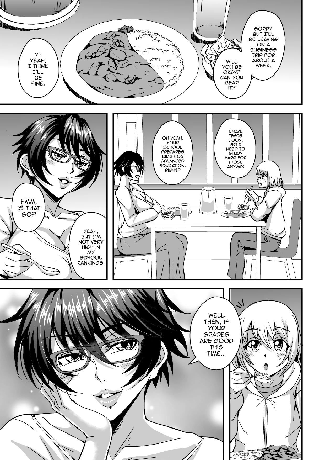 Arofour Dokushin BariCare Oba-san ga Yuujin no Musuko demo Aru Toshishita Danshi to no Kankei ni Hamaru Hanashi porn comic picture 34