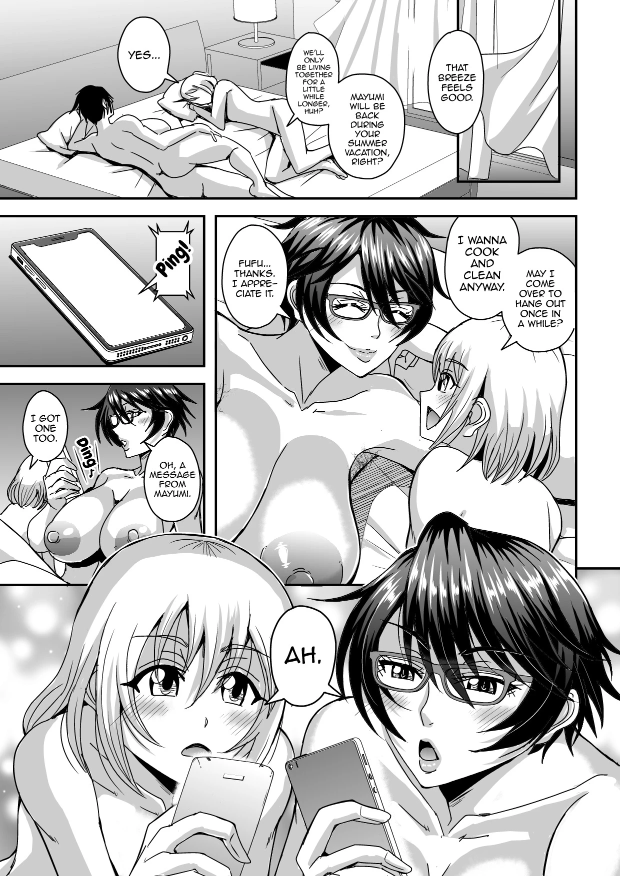 Arofour Dokushin BariCare Oba-san ga Yuujin no Musuko demo Aru Toshishita Danshi to no Kankei ni Hamaru Hanashi porn comic picture 54