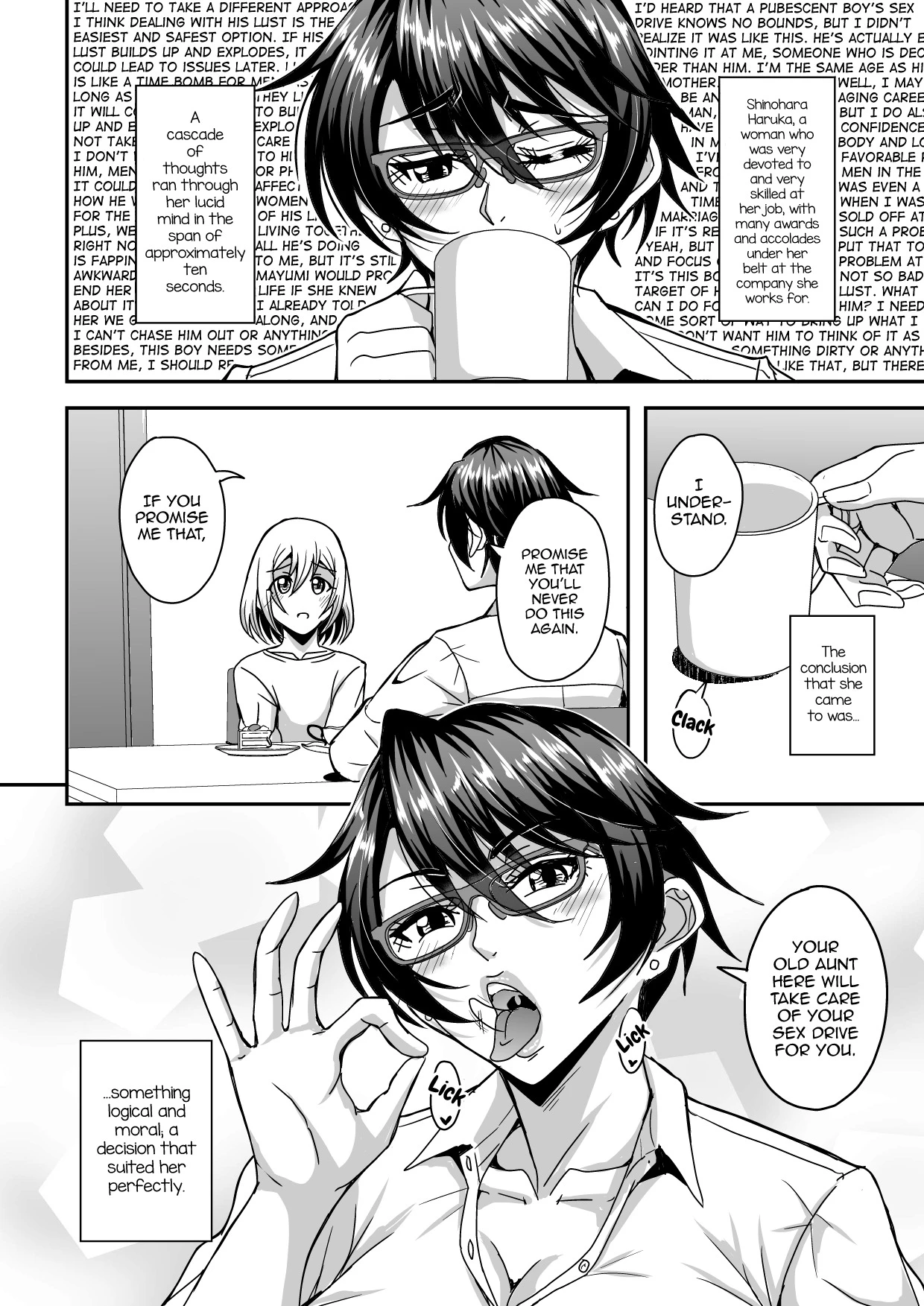Arofour Dokushin BariCare Oba-san ga Yuujin no Musuko demo Aru Toshishita Danshi to no Kankei ni Hamaru Hanashi porn comic picture 9