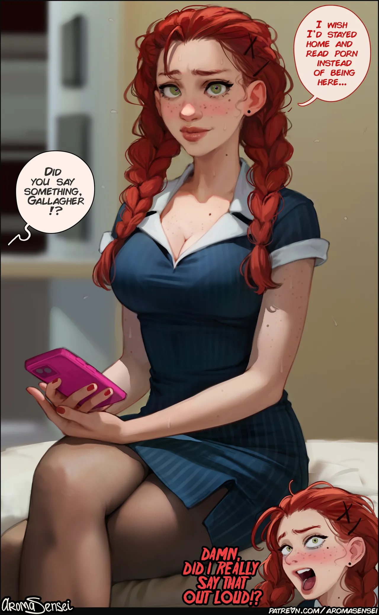 Aroma Sensei Pack 69 (Futa) porn comic picture 3
