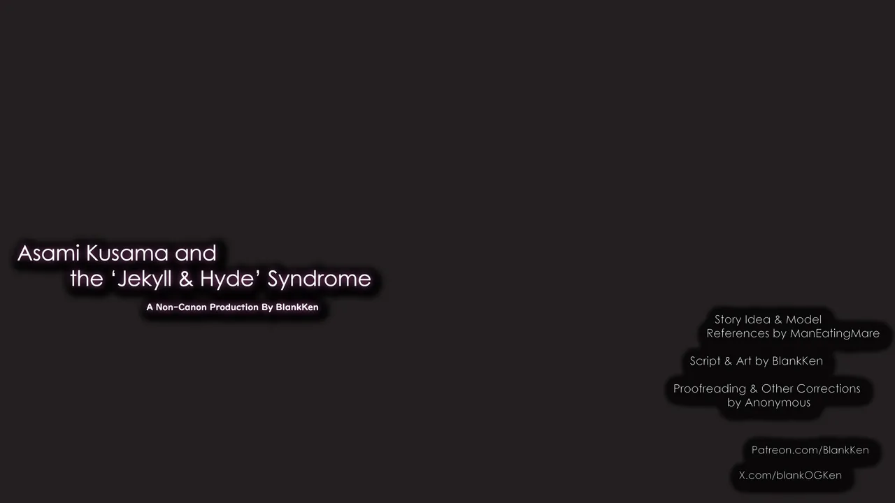 Asami Kusama And The 'Jekyll & Hyde' Syndrome porn comic picture 100