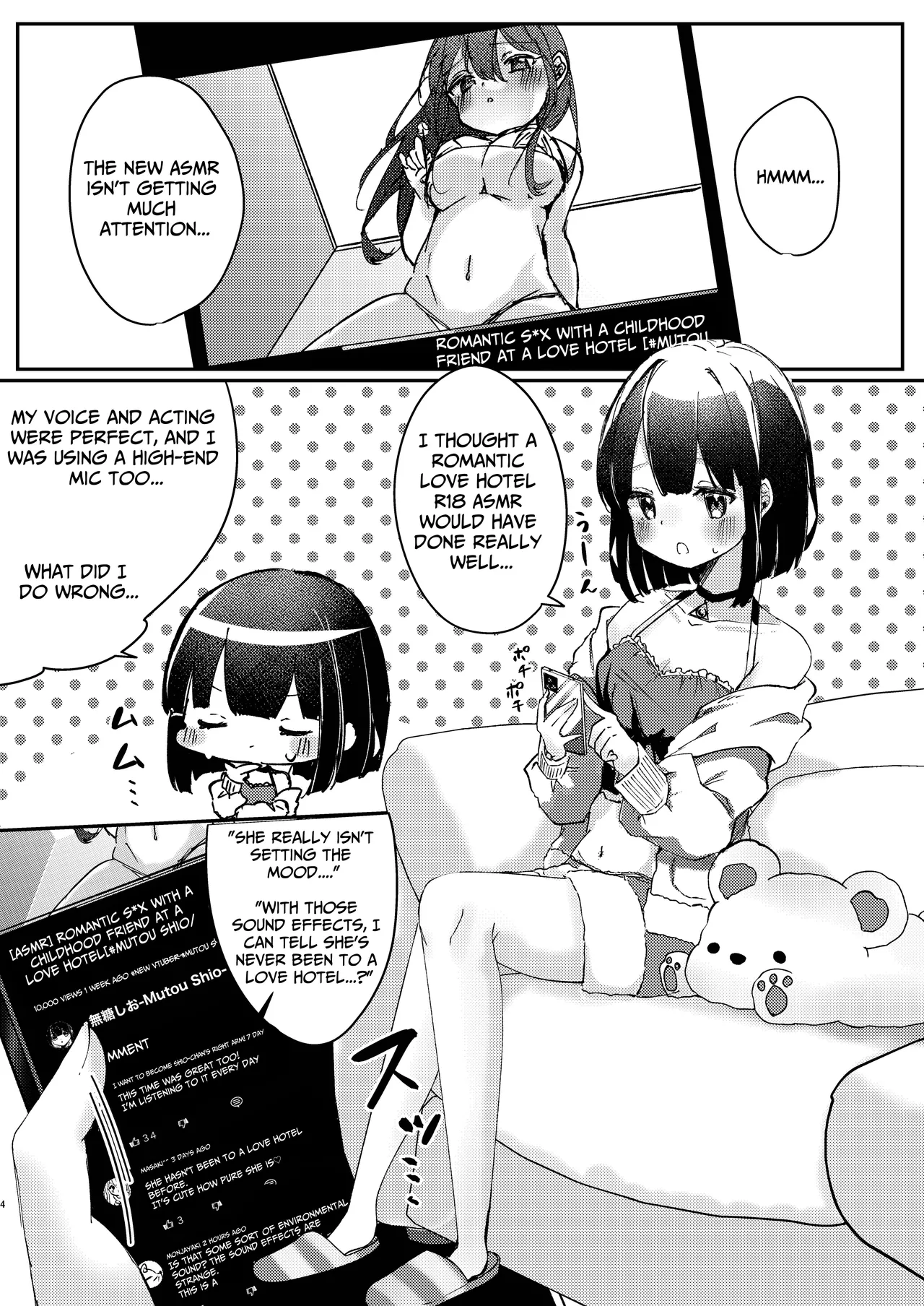 ASMR Now Recording | ASMR Rokuon-chuu porn comic picture 3