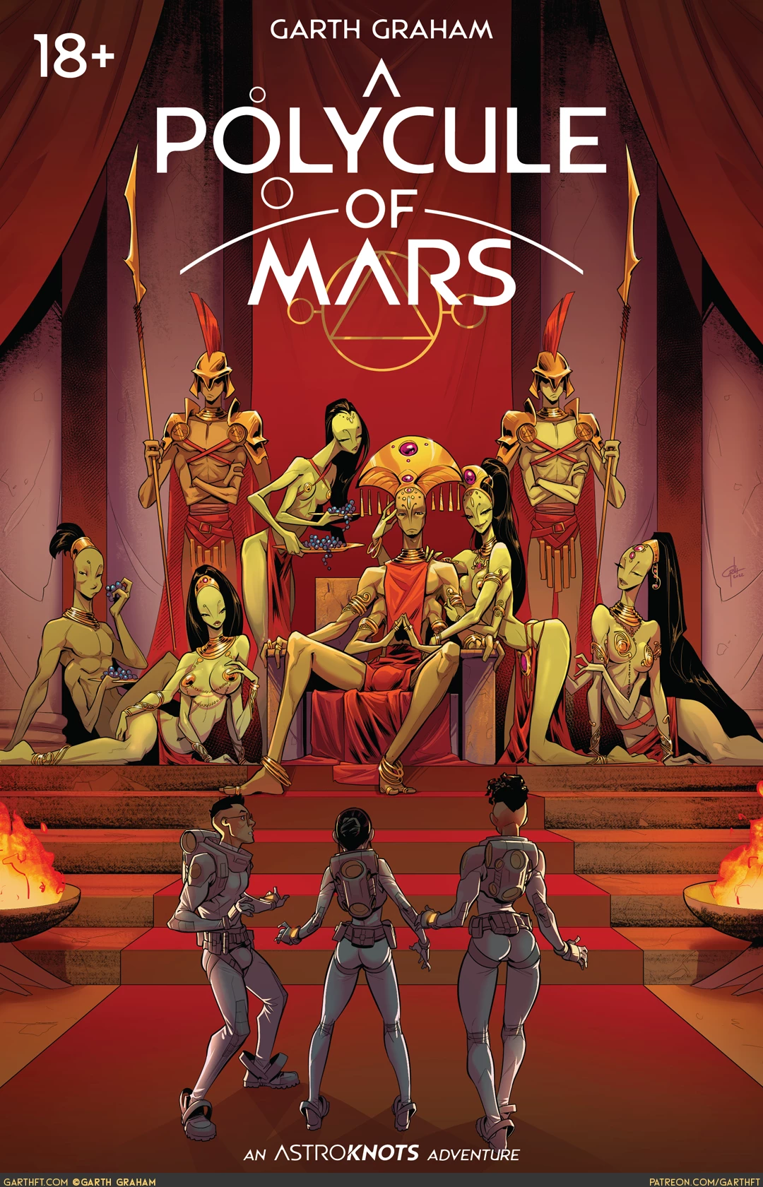 AstroKnots: A Polycule of Mars porn comic picture 1