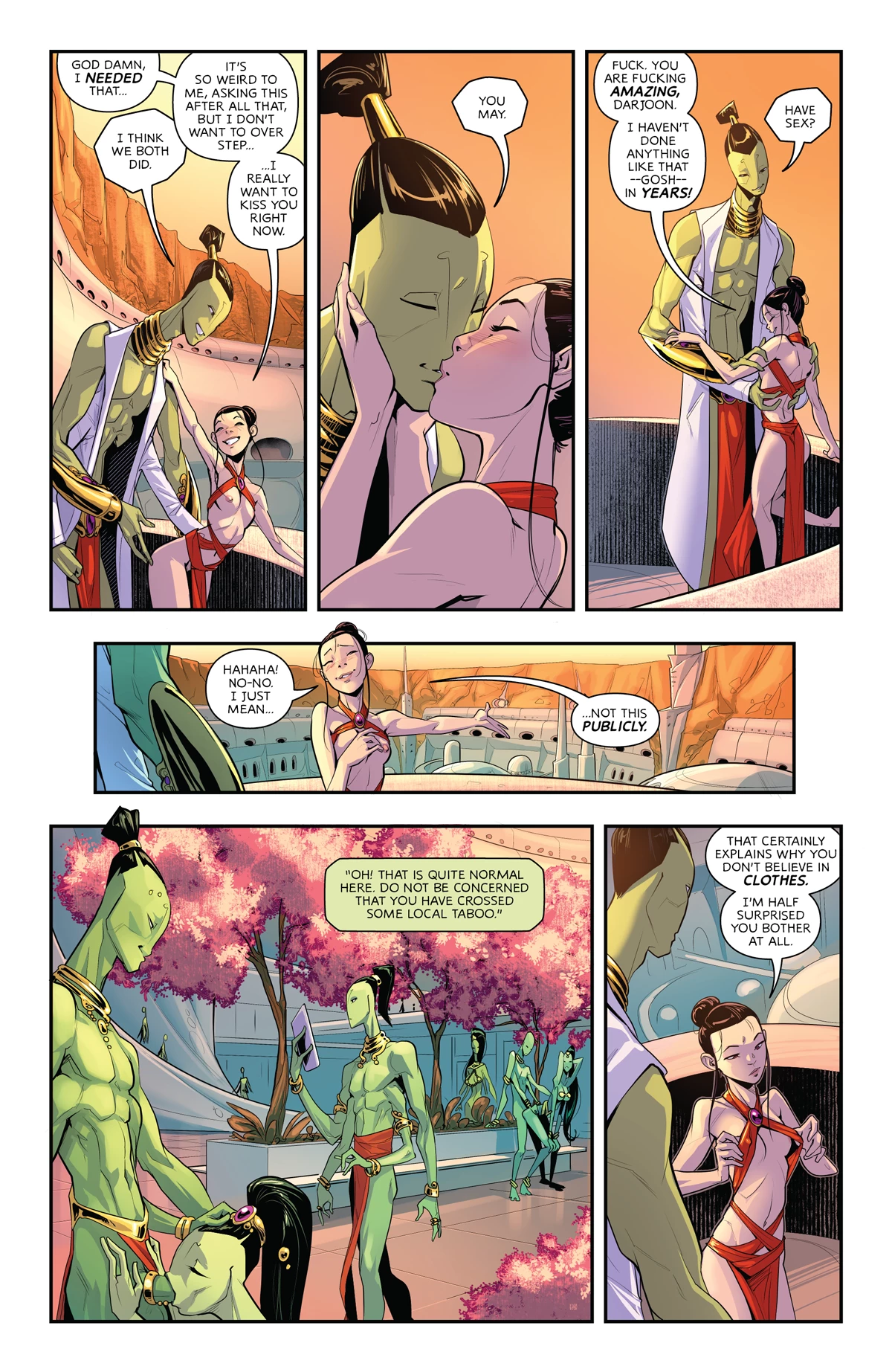 AstroKnots: A Polycule of Mars porn comic picture 29