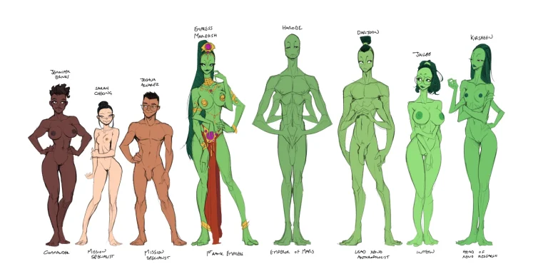 AstroKnots: A Polycule of Mars porn comic picture 3