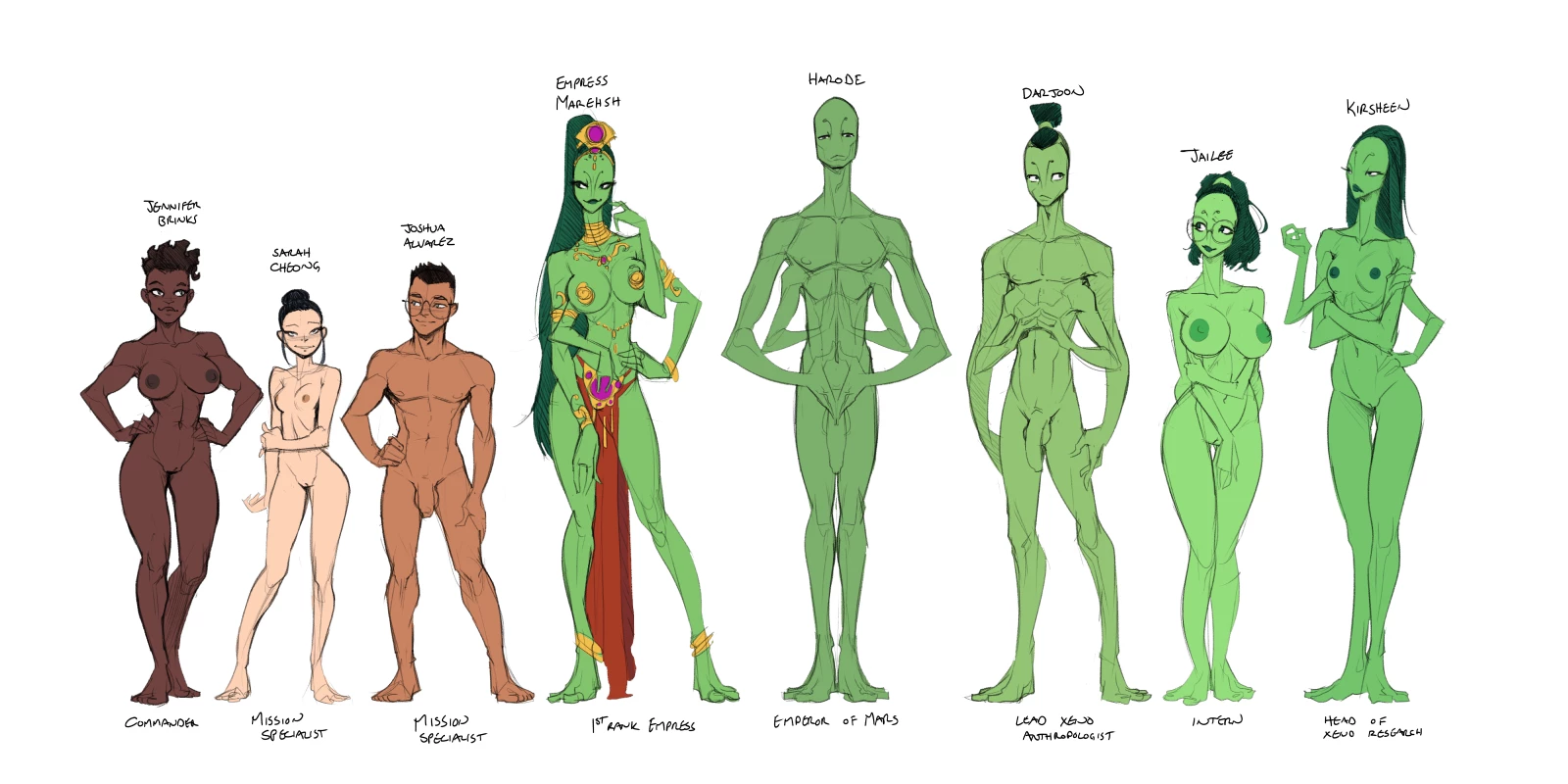 AstroKnots: A Polycule of Mars porn comic picture 3