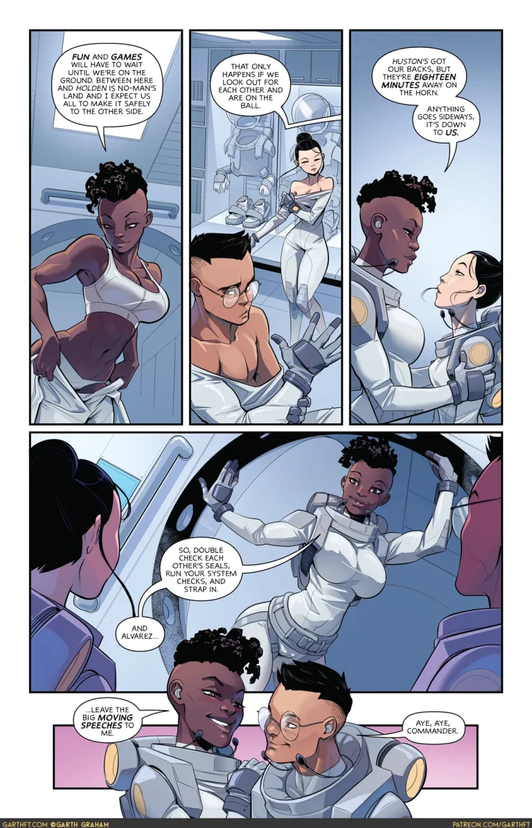 AstroKnots: A Polycule of Mars porn comic picture 6