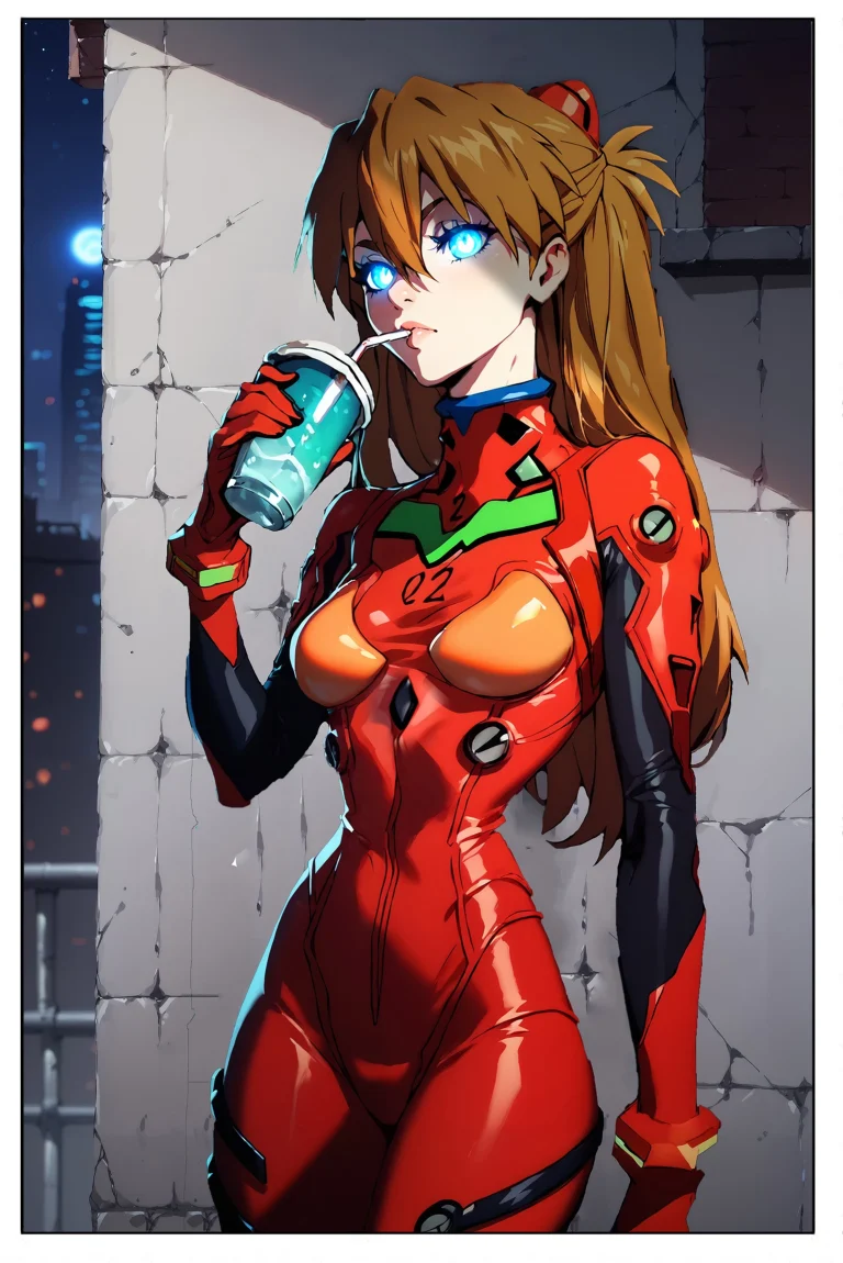 Asuka took an untested drug porn comic picture 4