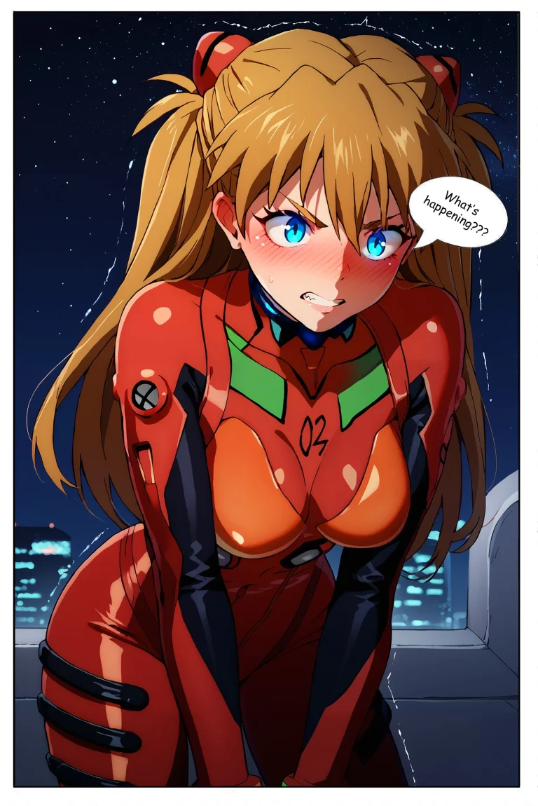 Asuka took an untested drug porn comic picture 5