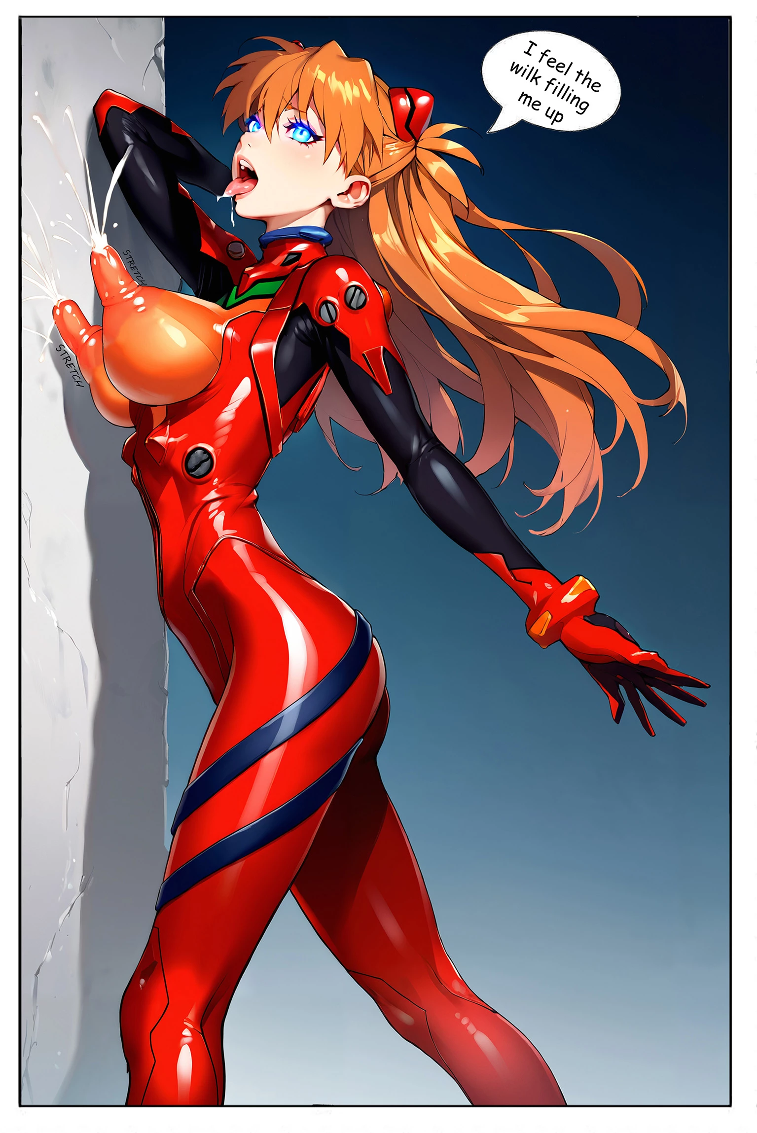 Asuka took an untested drug porn comic picture 8