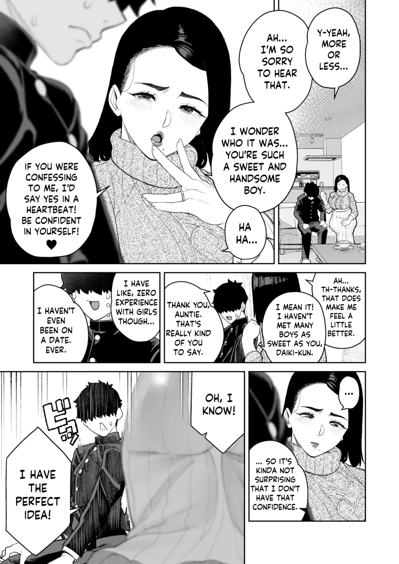 At-Home Mama Date | Mama to Ouchi Date porn comic picture 3