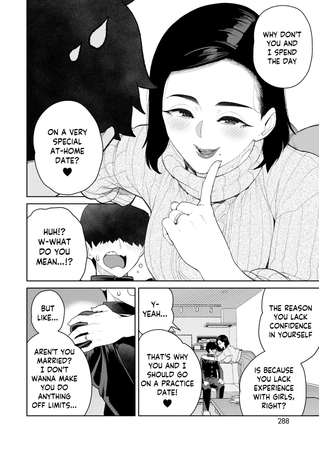 At-Home Mama Date | Mama to Ouchi Date porn comic picture 4